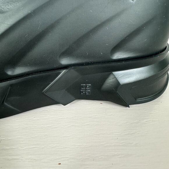 Givenchy Marshmallow Platform Wedge Mules Sandals Slide Size 40/10 Black Italy - Picture 4 of 12